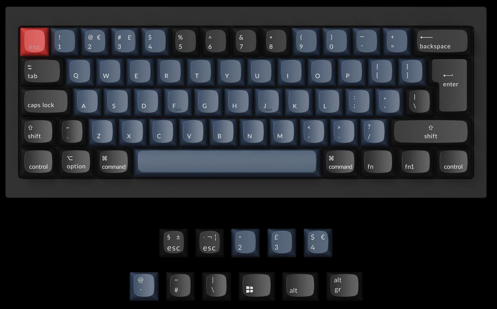 Keychron Q4 60% Percent Layout Mini Custom Mechanical Keyboard