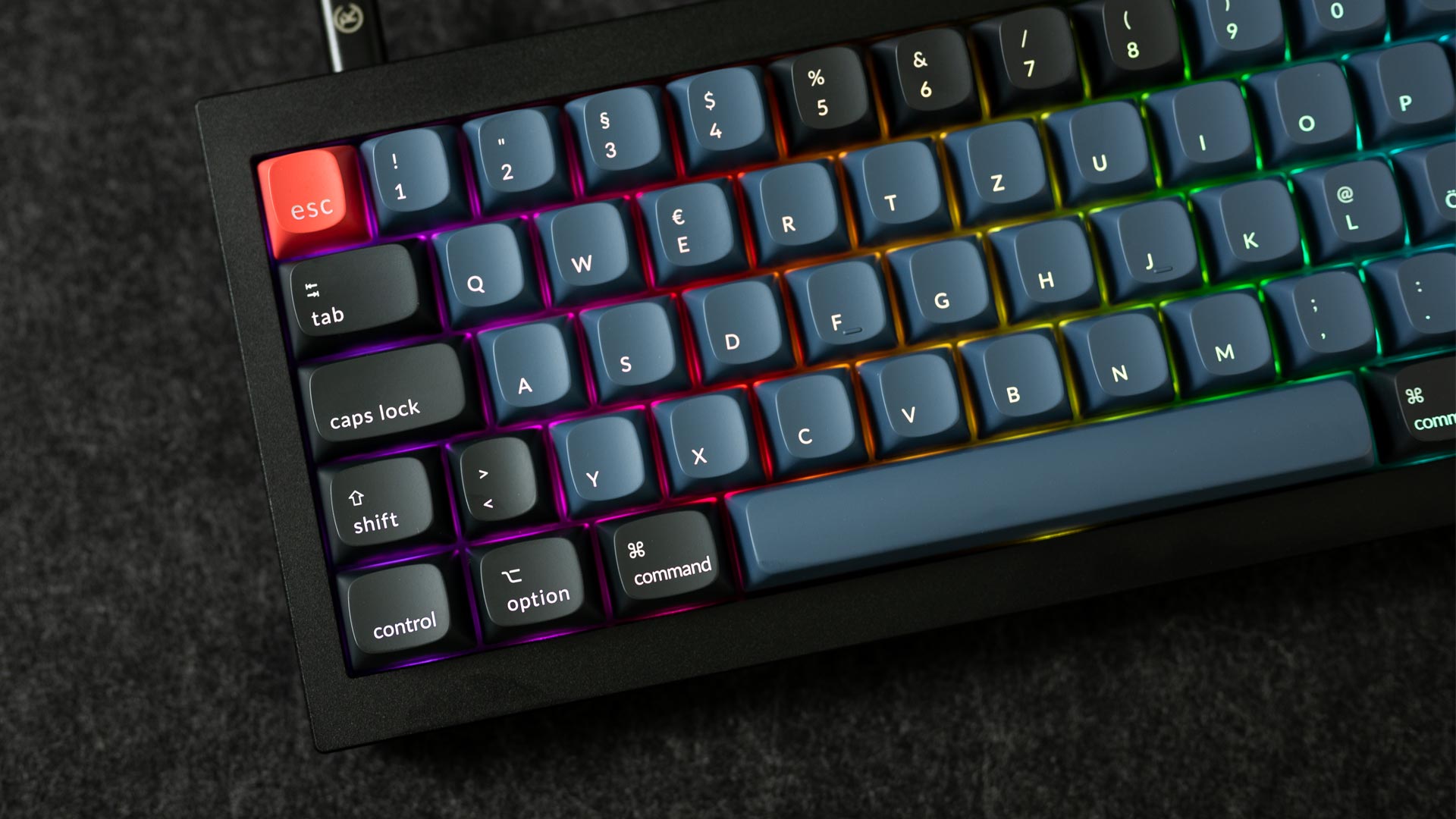 OSA Profile Double-shot PBT Keychron Q4 60% Percent Layout Mini Custom Mechanical Keyboard