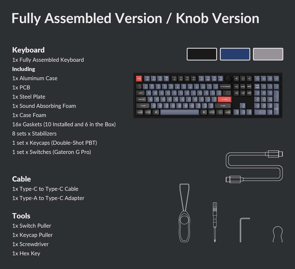 Keychron Q6 Full Size Custom Mechanical Keyboard