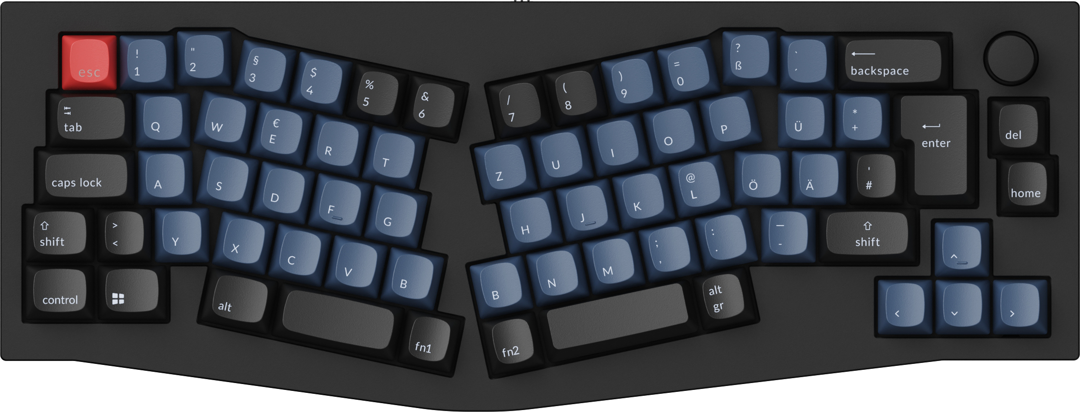 Keychron Q8 (Alice Layout) QMK Custom Mechanical Keyboard ISO 