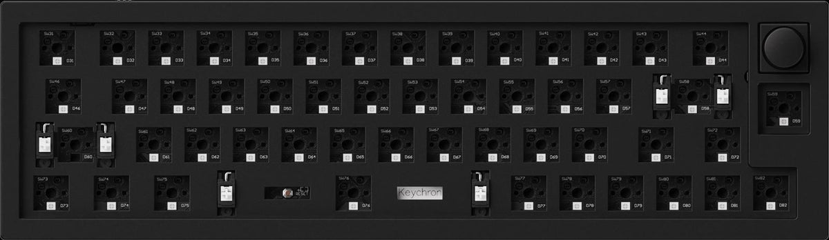 Barebone US layout of Keychron Q9 40% Percent Layout Mini Custom Mechanical Keyboard