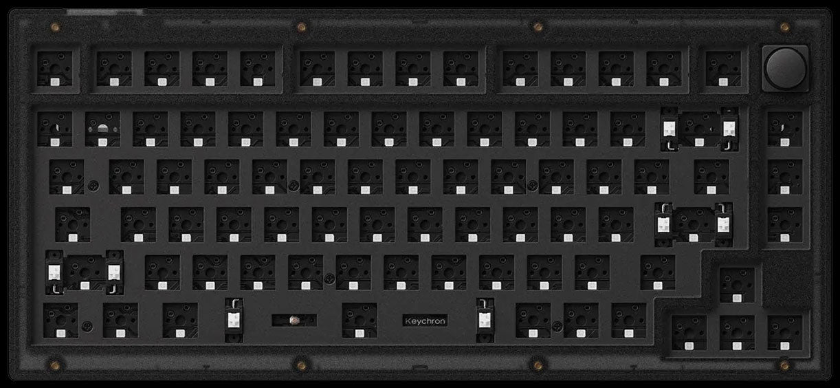 Barebone ASV Keychron V1 Custom Mechanical Keyboard izkārtojums