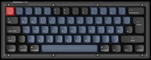 Keychron V4 QMK Custom Mechanical Keyboard German ISO Layout