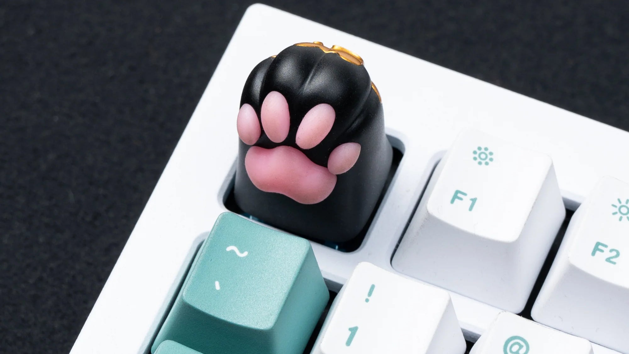 Kitty Paw Aluminium Alloy Artisan Keycap