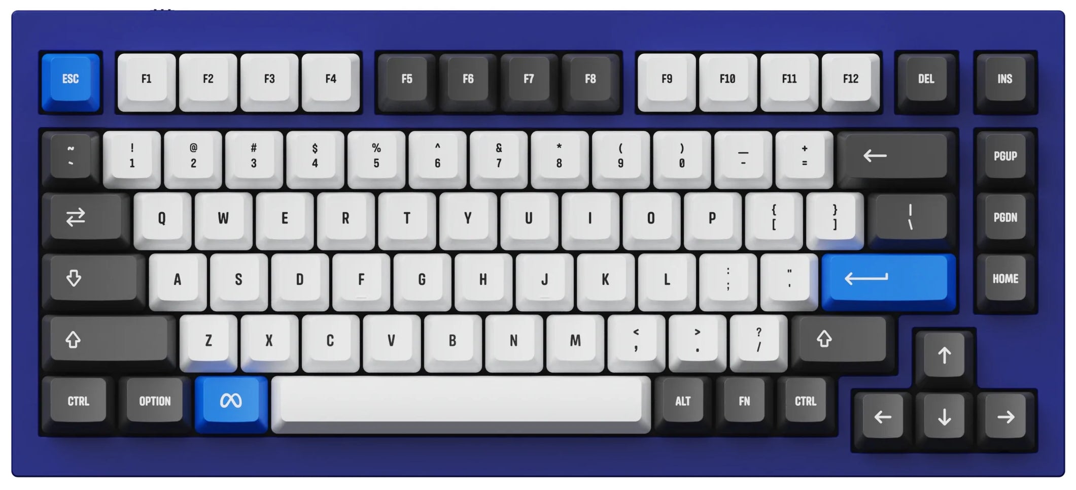 Keychron OEM Profile Dye Sub PBT Full Set Keycap Set Pixel Universe