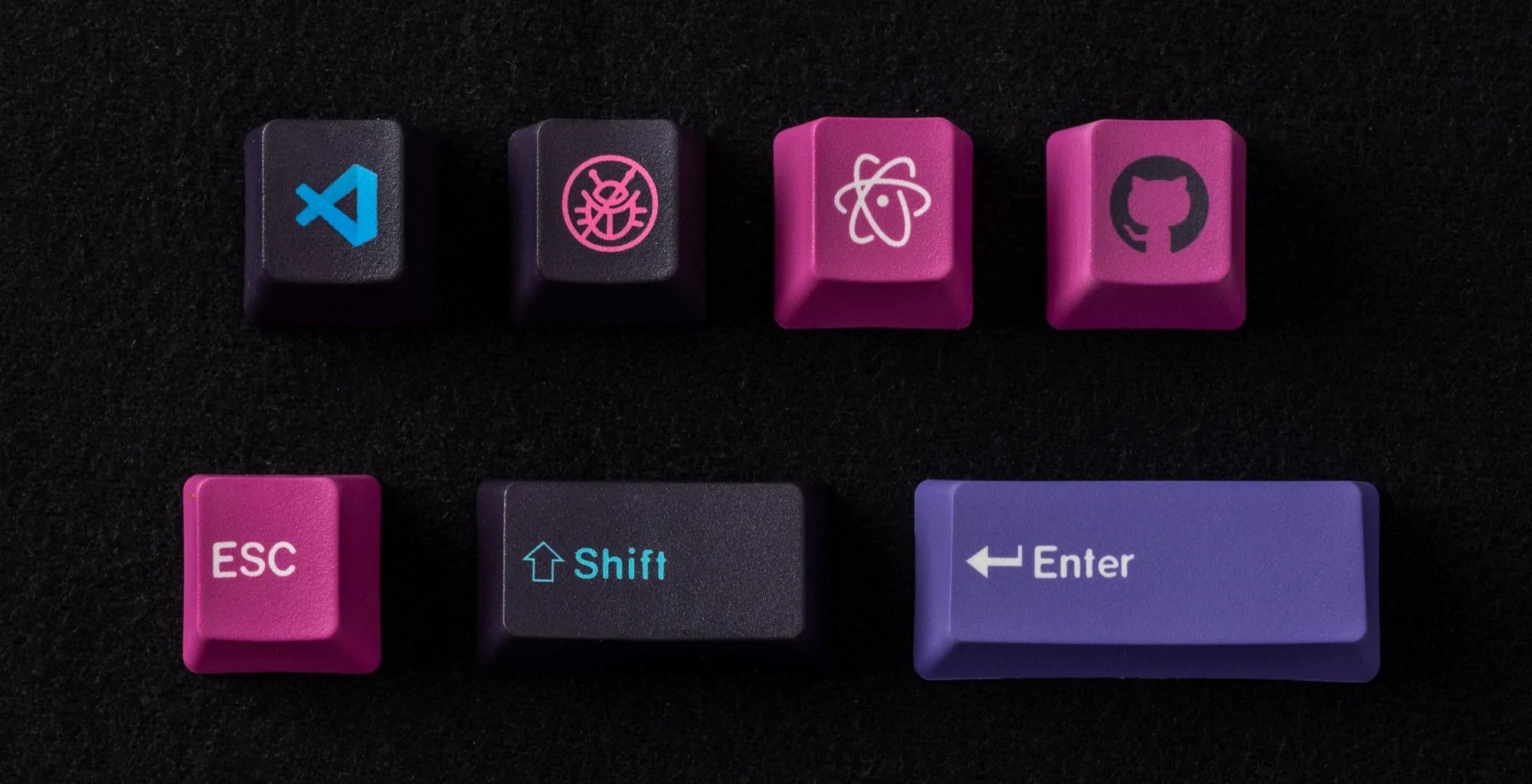 OEM Dye-Sub PBT Full Set Keycap Set - Developer