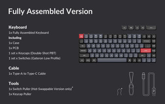 Package list of Keychron K3 Pro