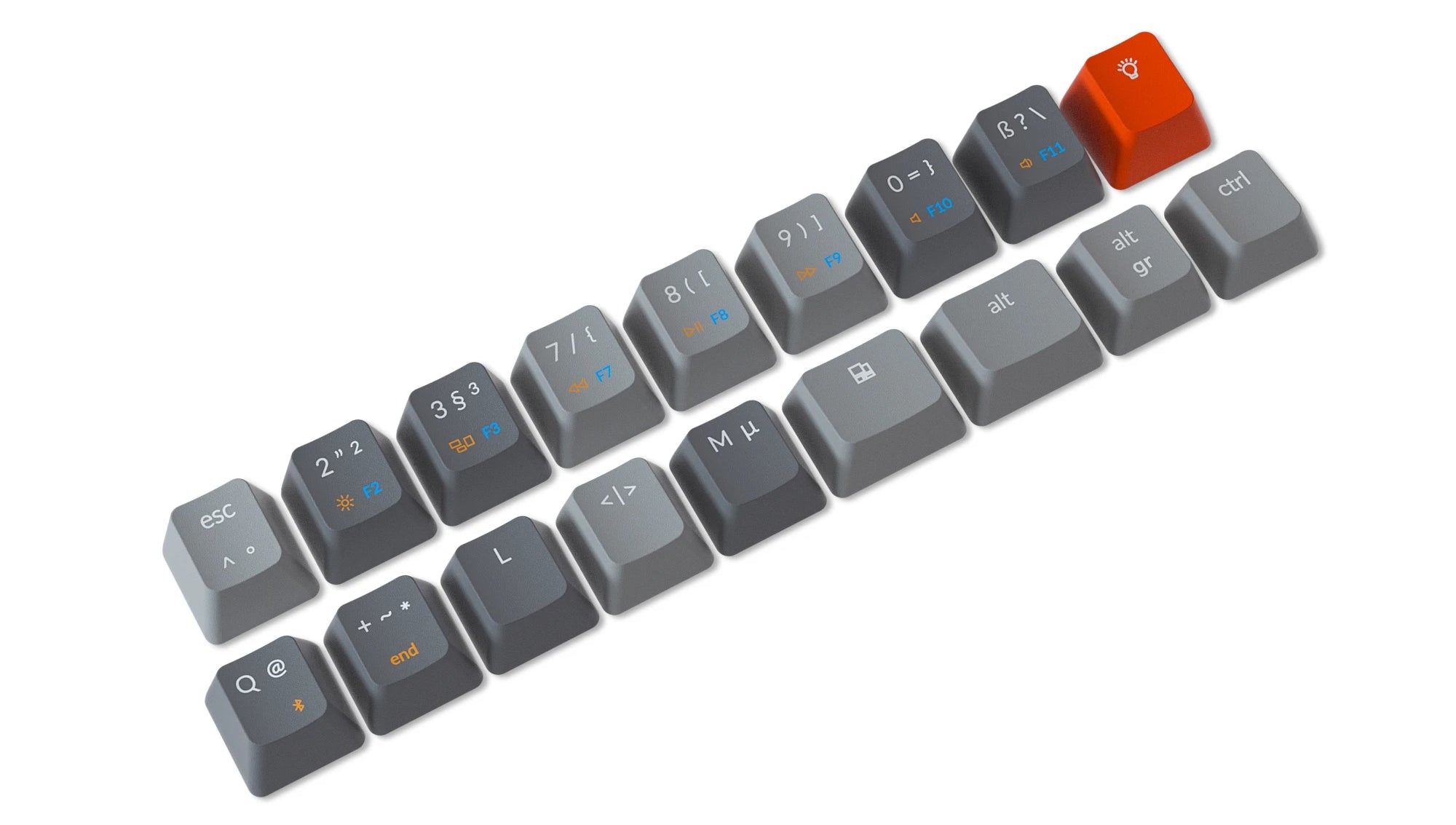 Keychron K6 Wireless Mechanical Keyboard (German ISO-DE Layout