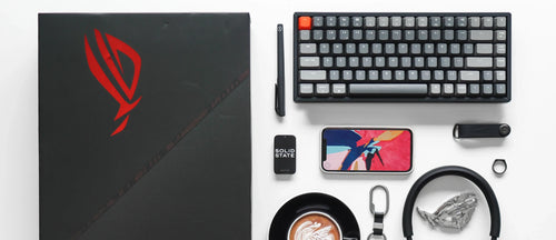 Keychron K2, the best affordable wireless mechanical keyboard with mixed color keycaps agiputraaspian iphone headphone coffee