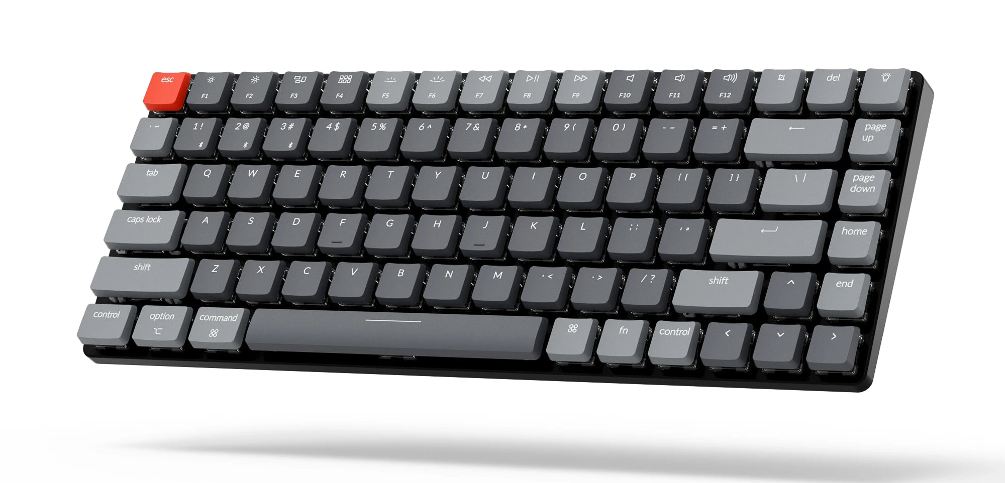 Keychron K3 ultra_slim Hot_swappable wireless mechanical keyboard Mac Windows iOS Android Keychron Optical Gateron mechanical switch red blue brown 75percent layout