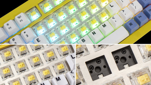 south facing led keyboard