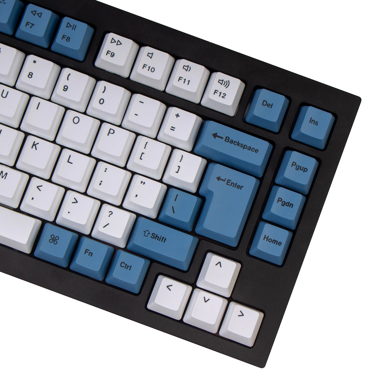 ISO Q1 Q1 Pro V1 K2 K2 Pro OEM Dye-Sub PBT Keycap Set - Blue