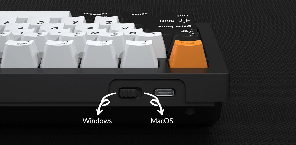 Keychron Q1 Switch layouts between macOS & Windows