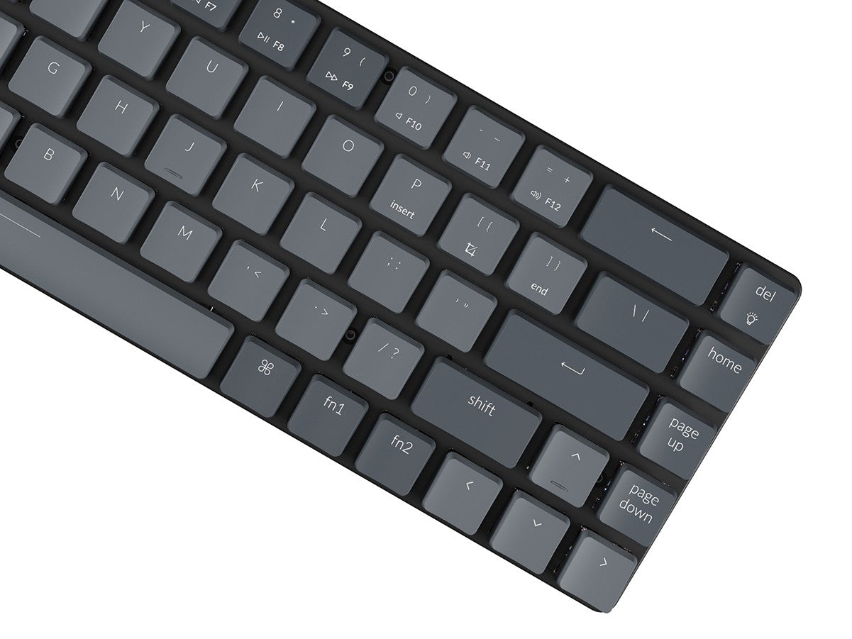 Keychron K7 65 percent Ultra-slim Compact Wireless Mechanical Keyboard with Gateron and Low Profile Keychron Optical Switch Version for Mac and Windows