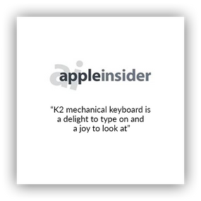 Keychron K2 wireless mechanical keyboard for Mac and windows covered by apple insider, K2 mechanical keyboard is delight to type on and a joy to look at.
