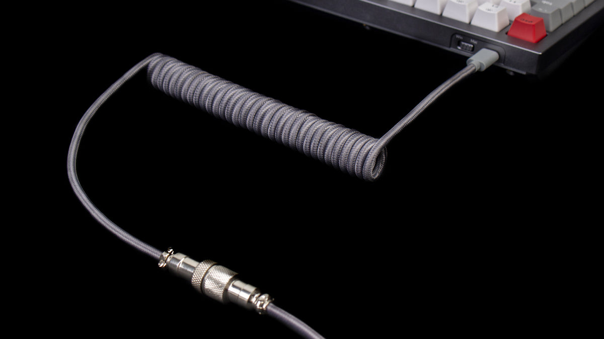 Keychron Q1 75% Спиральный кабель механической клавиатуры на заказ