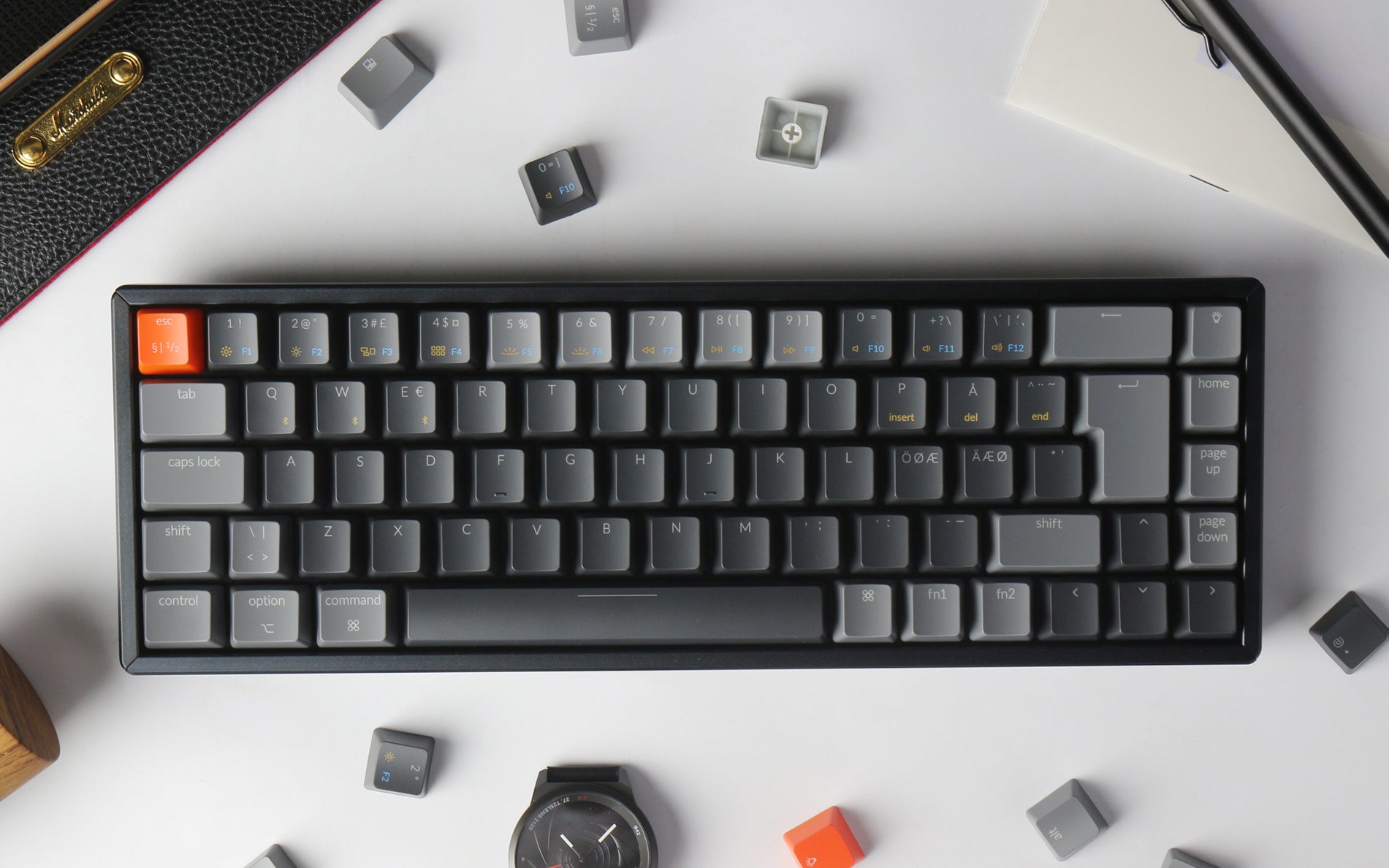 Keychron K6 Wireless Mechanical Keyboard (Nordic ISO Layout)