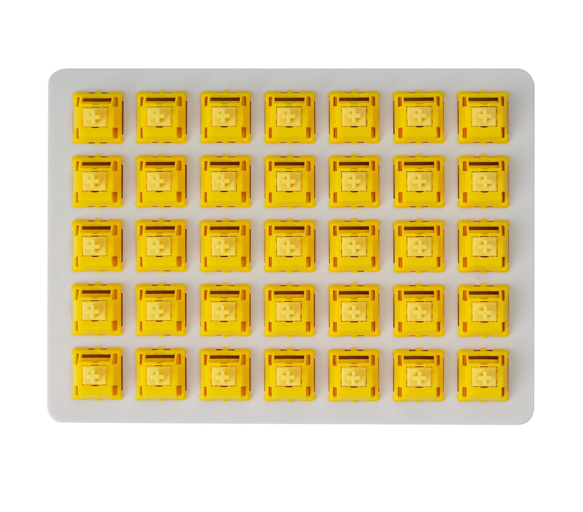 Gateron-Cap-Switches-Yellow