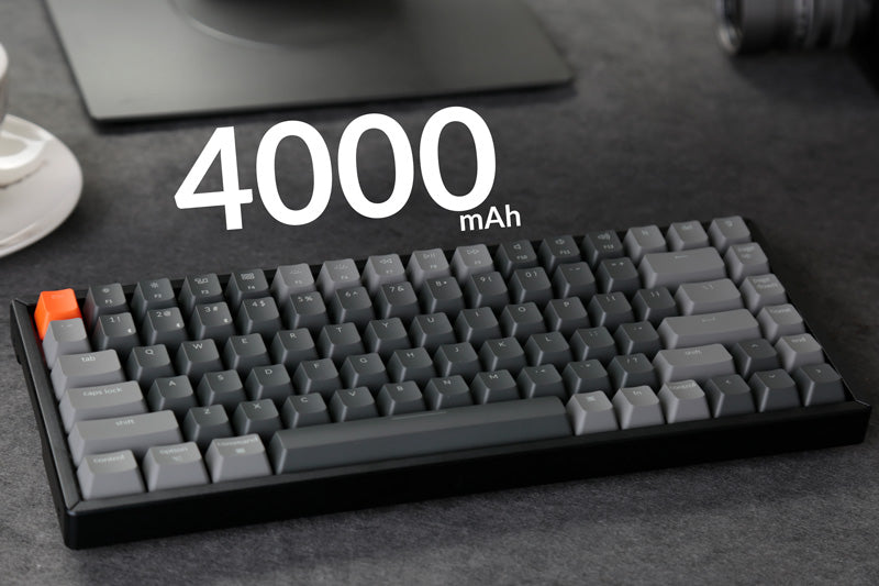 Keychron K2 wireless mechanical keyboard big battery 4000mAh