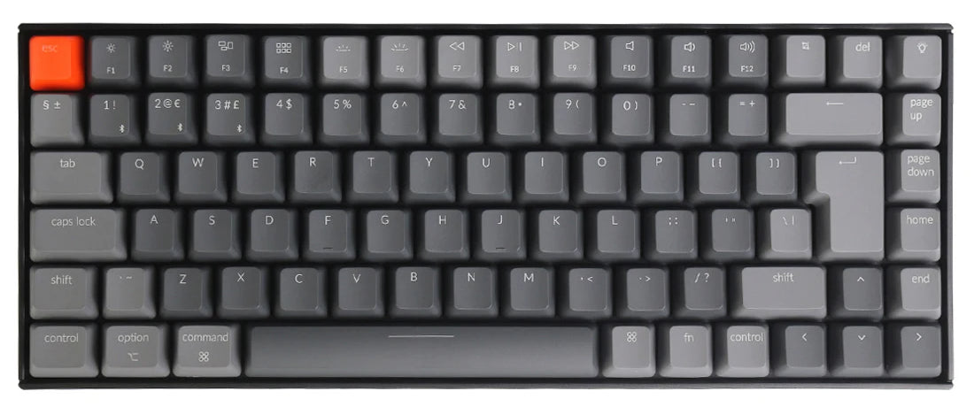 Keychron K2 Wireless Mechanical Keyboard (UK ISO Layout) - Version 2