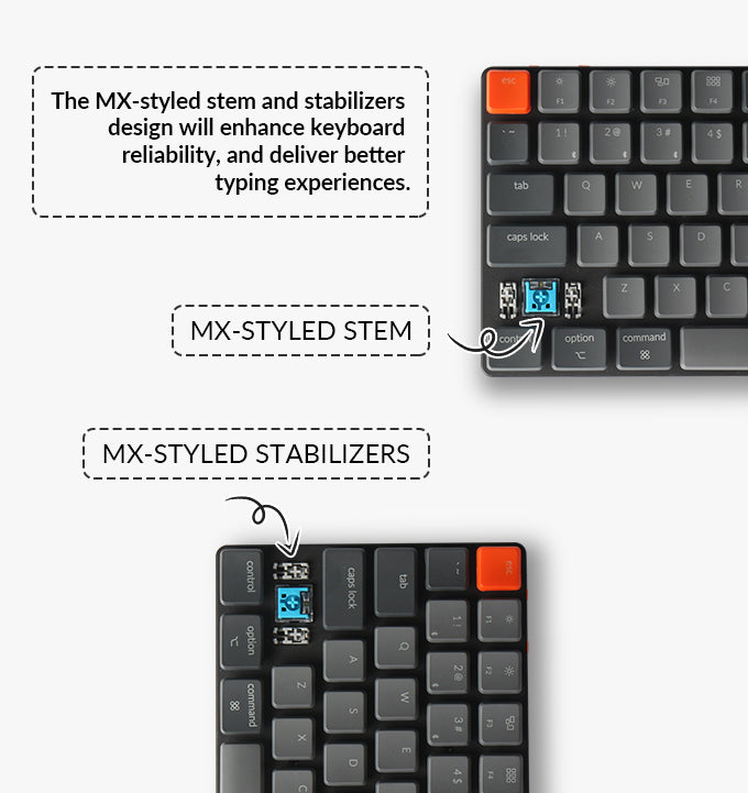 Keychron K3 Ultra-slim Wireless Mechanical Keyboard (Version 2)