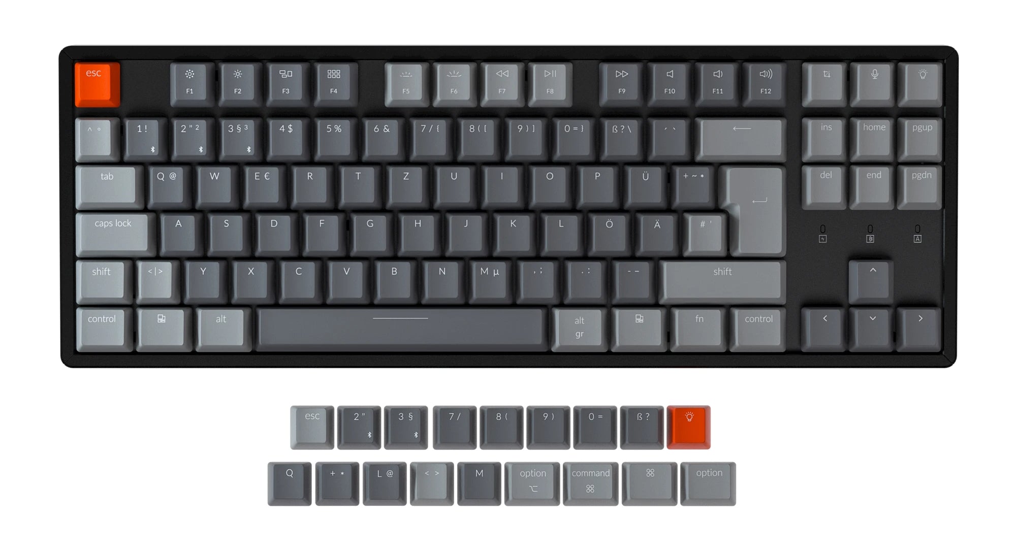 keychron keyboard layout