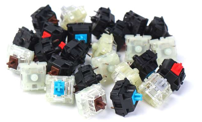 Cherry MX Black Linear Switches · Milktooth