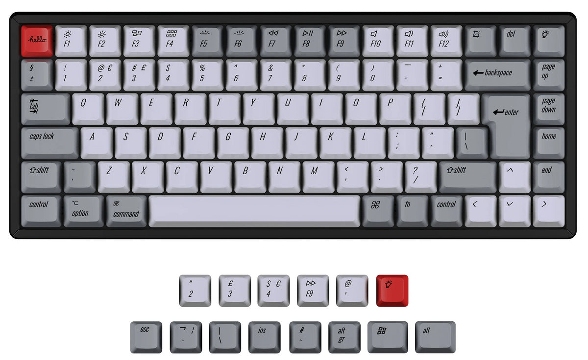 Keycaps Azerty ISO