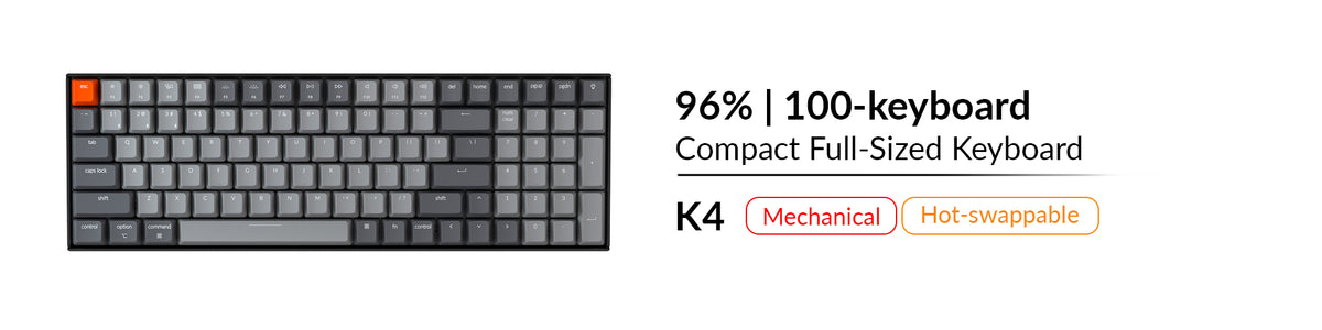 Keychron K4 Wireless Mechanical Keyboard