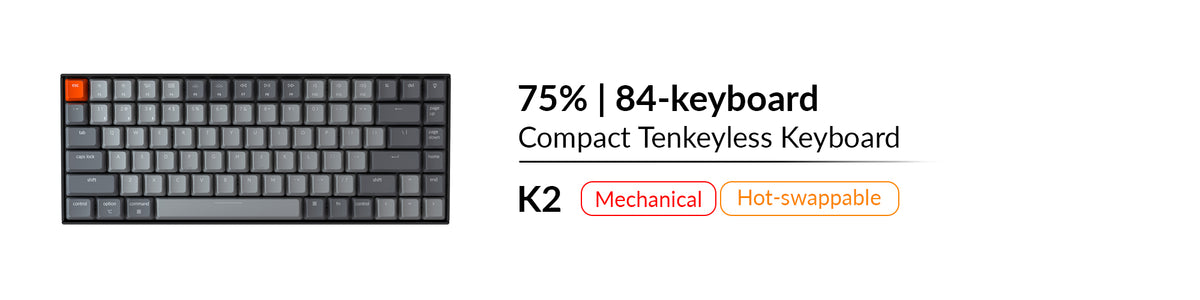 Keychron K2 Wireless Mechanical Keyboard