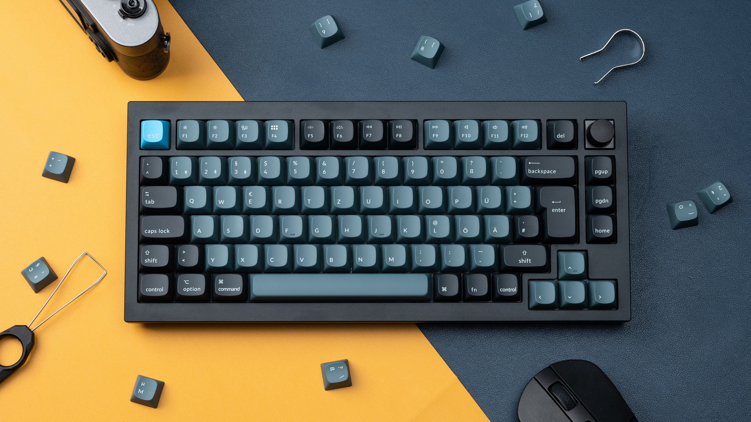 Keychron Q1 Pro QMK/VIA Wireless Custom Mechanical Keyboard ISO