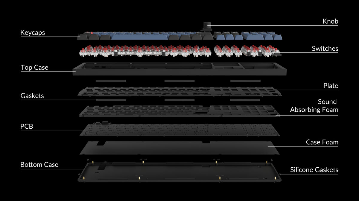 Keychron Q6 Full Size Custom Mechanical Keyboard