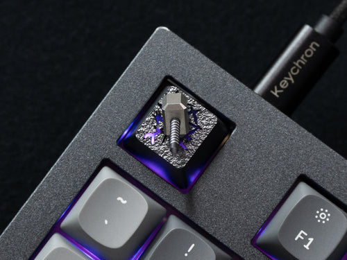 Hammer Aluminum Alloy Artisan Keycap