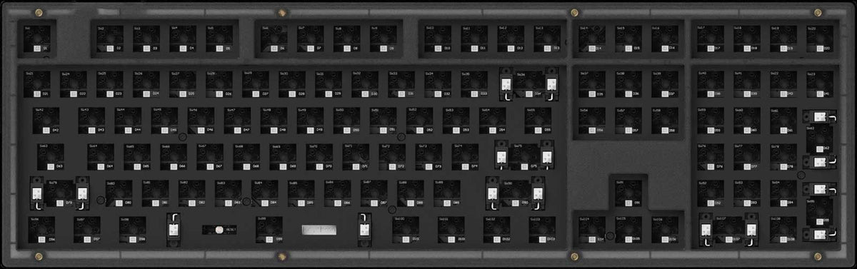 Barebone US layout of Keychron V6 Custom Mechanical Keyboard