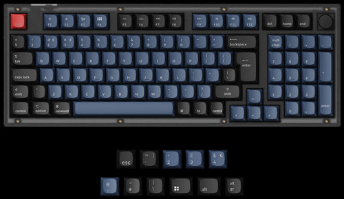Keychron V5 QMK VIA custom mechanical keyboard ISO UK layout