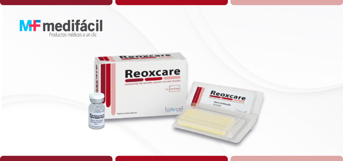 Reoxcare apósito antioxidante para el manejo de heridas: Medifácil, productos médicos a un clic