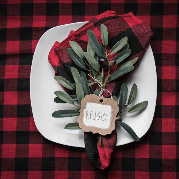 Plastic-Free Table Decoration Christmas