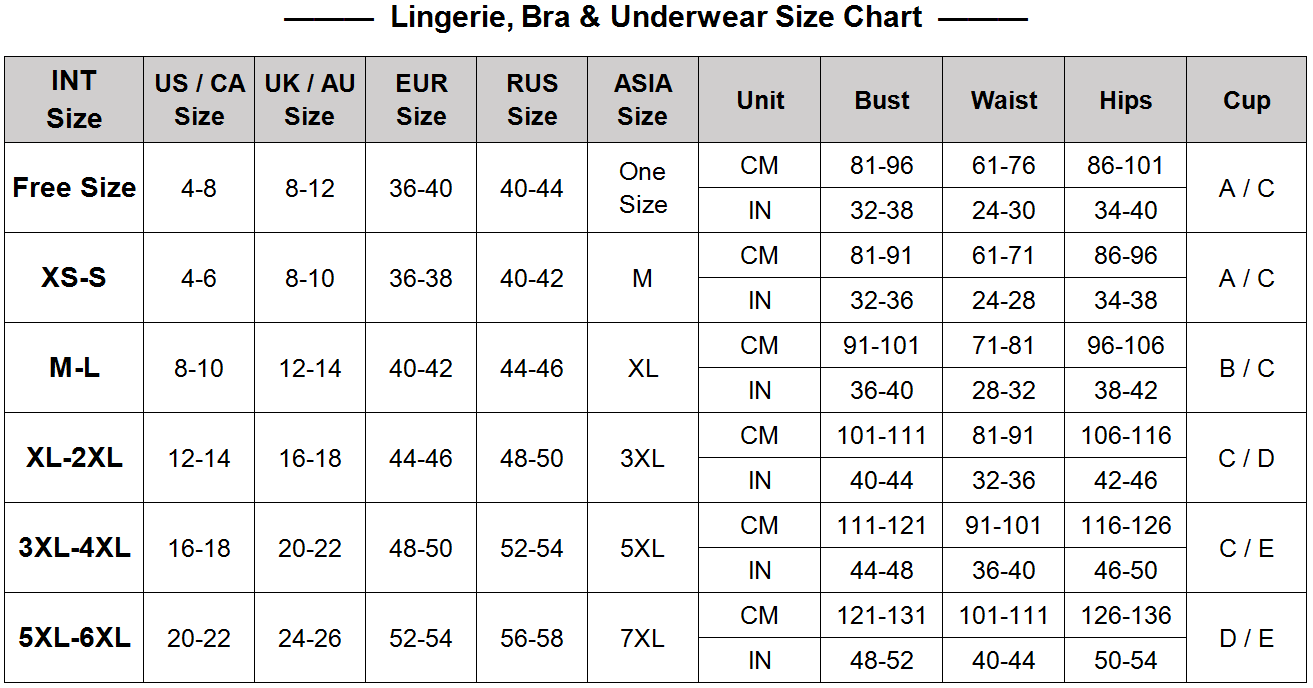 Size Chart - Fsvibes Adult Toys Store - Shop Ultra Realistic Dildos