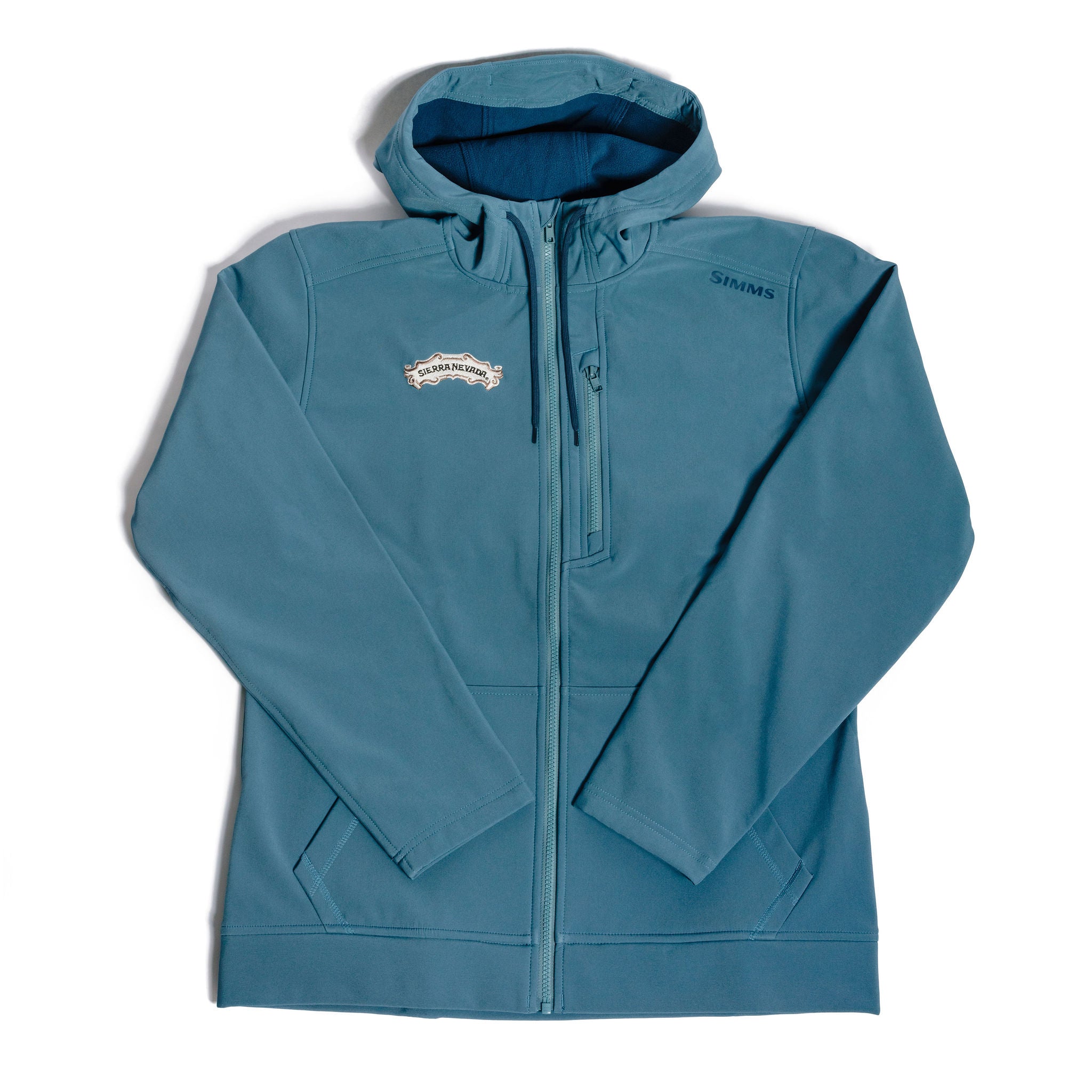 Patagonia Small Flying Fish PolyCycle Full Zip Sweatshirt Blue