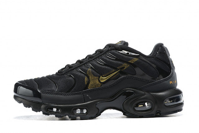 air max plus gold black