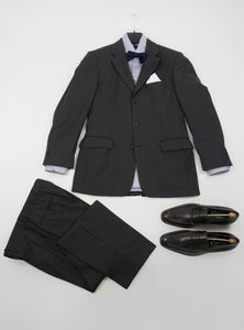 hugo boss 3 button suit