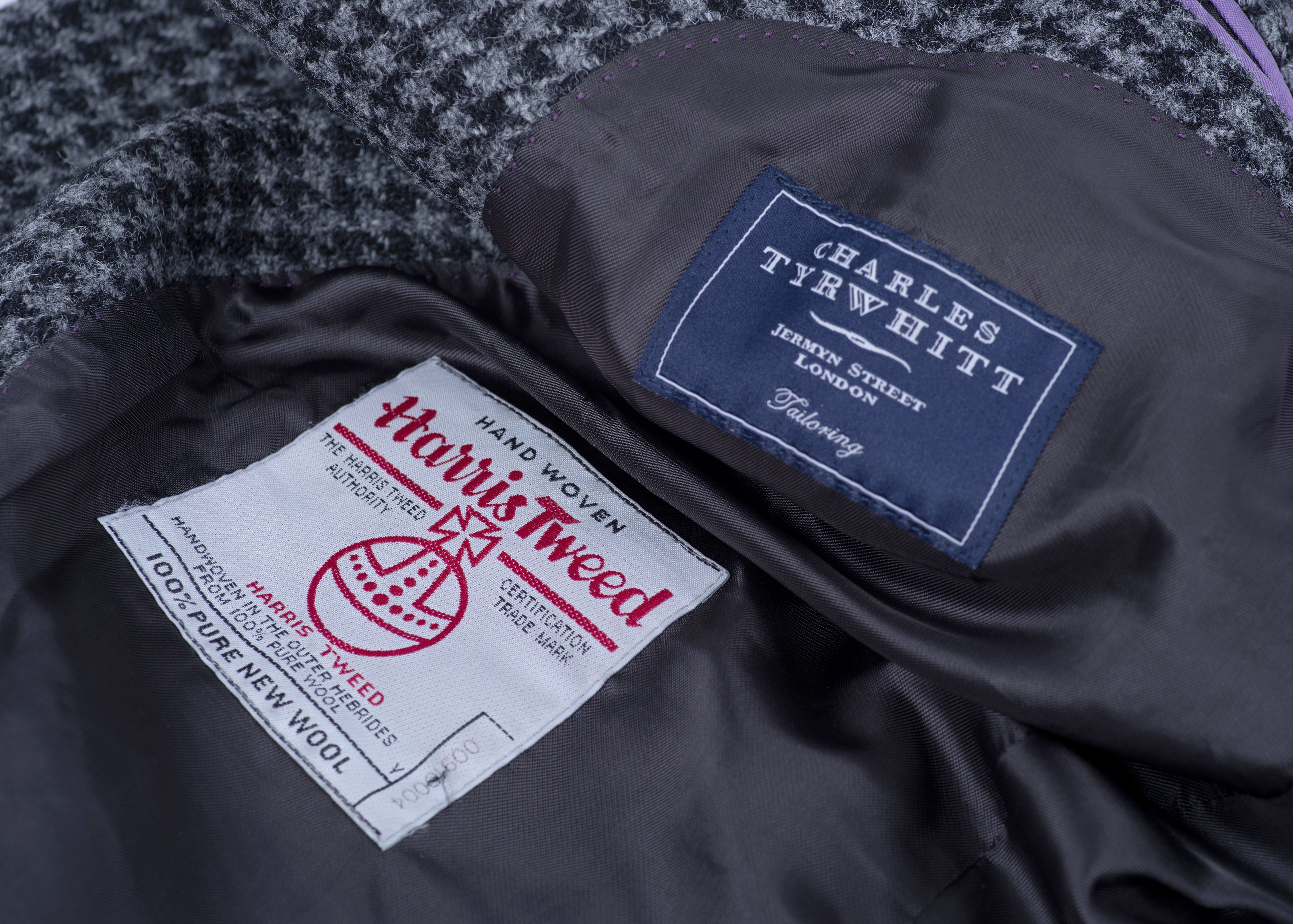 charles tyrwhitt harris tweed jacket