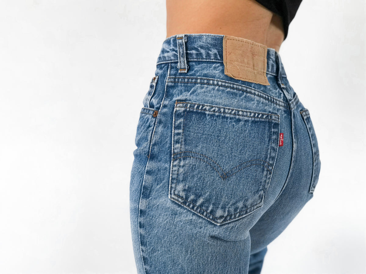 Levi's 606 Vintage Blue Slim Fit Straight Leg Jeans, W29/L33 – SecondFirst
