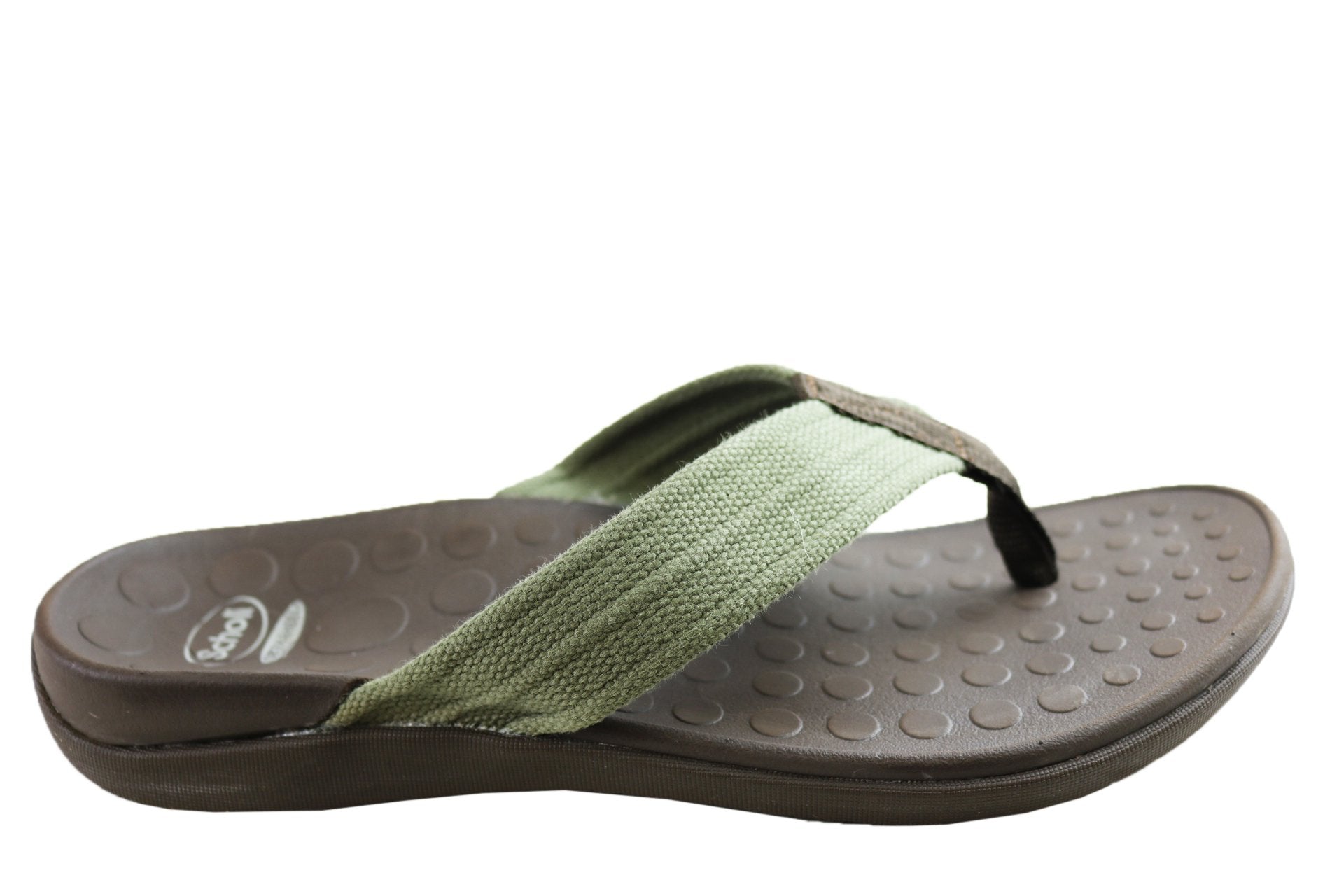 Scholl Orthaheel Whack Mens Supportive Comfortable Thongs – Mode Footwear