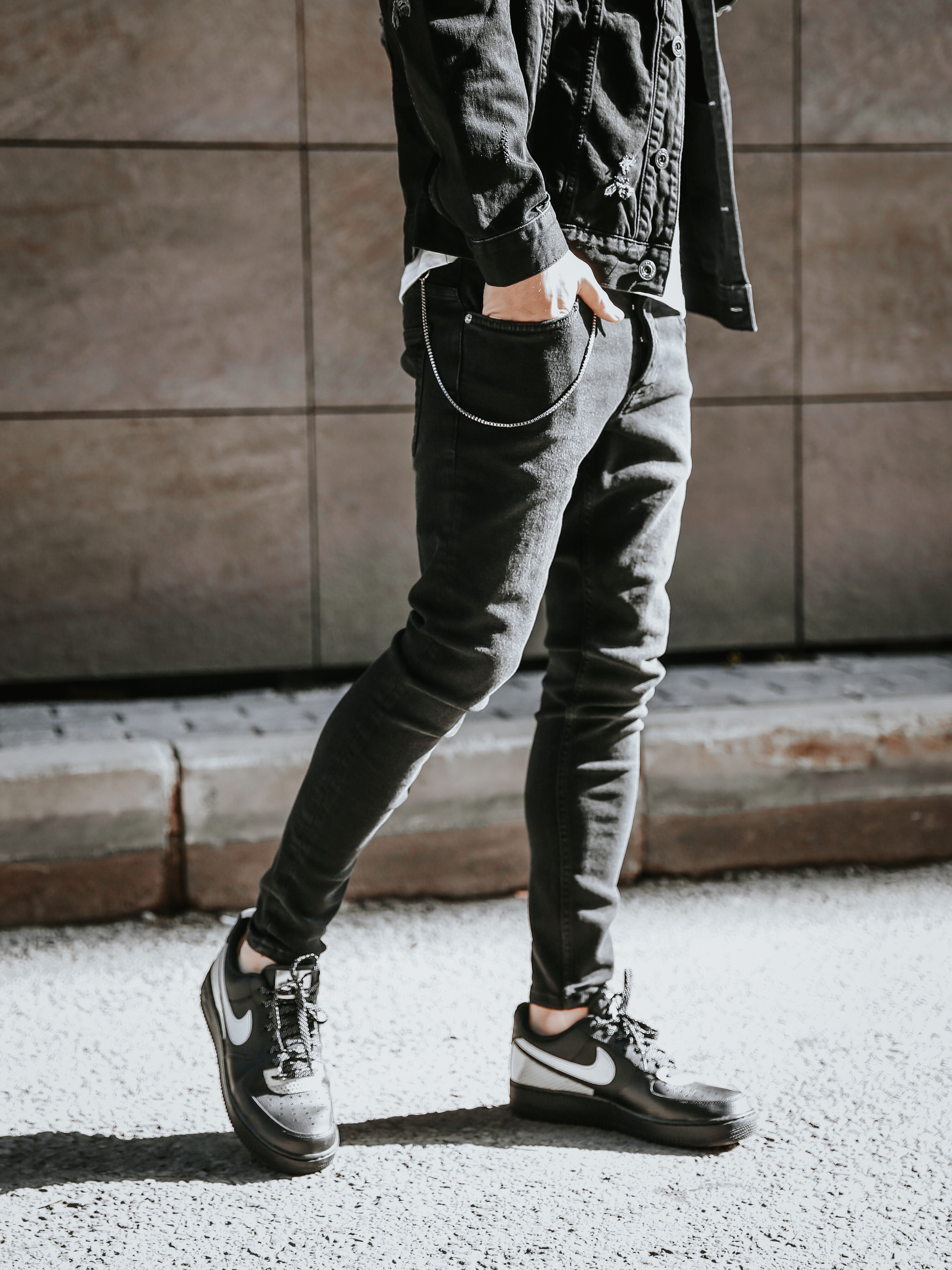 All Black Denim Jeans | Men's Streetwear Denim | Monocloth – Monocloth
