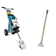 Pearl Easy Hammer Trolley and floor scrapers for tile and adhesive removal