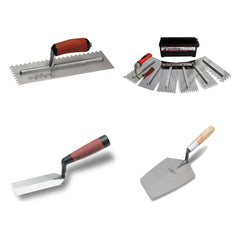 Notched, margin and bucket trowels from Marshalltown Company
