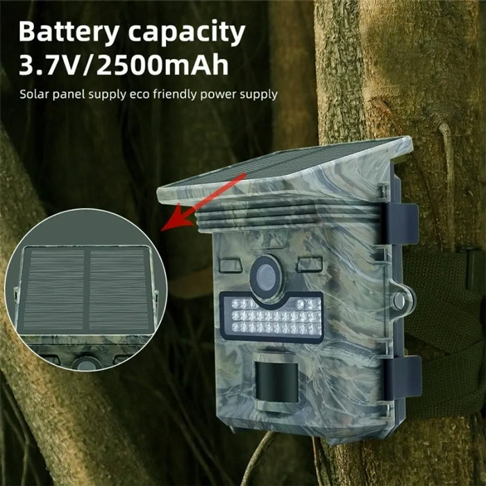 3.7V Battery Powered Solar Wildlife Cam