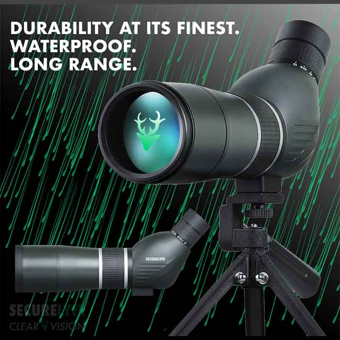 waterproof spotting telescope