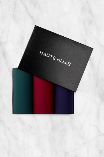 Hijab Sets - Jersey, Chiffon and Modal Hijab Bundles at Haute Hijab